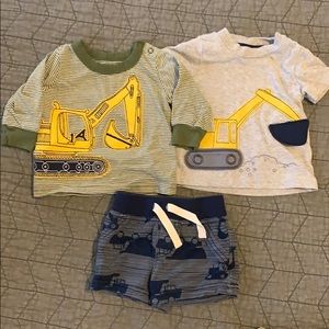3 piece construction truck outfit